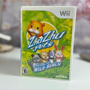 ZhuZhu Pets Featuring The Wild Bunch Wii Video Game